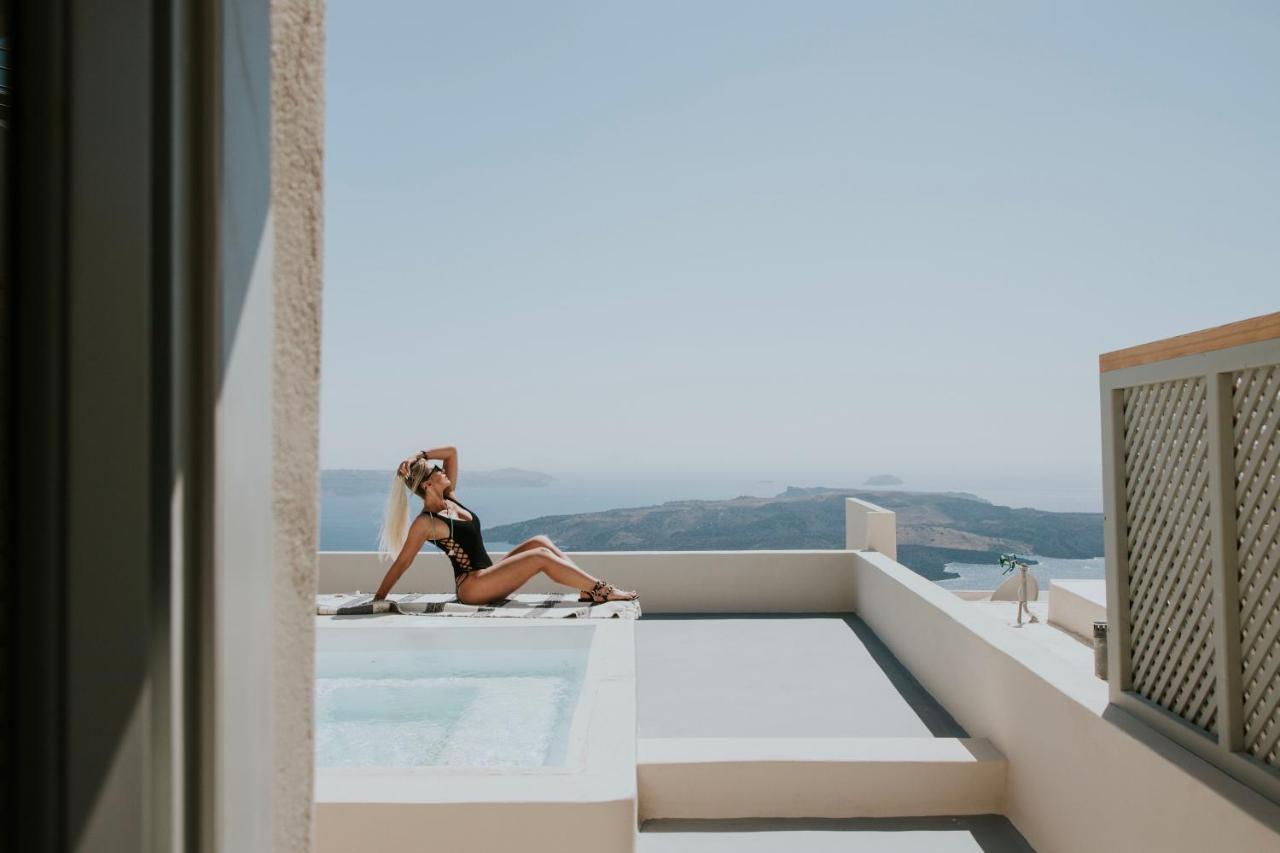 Aparthotel Caldera Cliff Illusion Fira  Exterior foto
