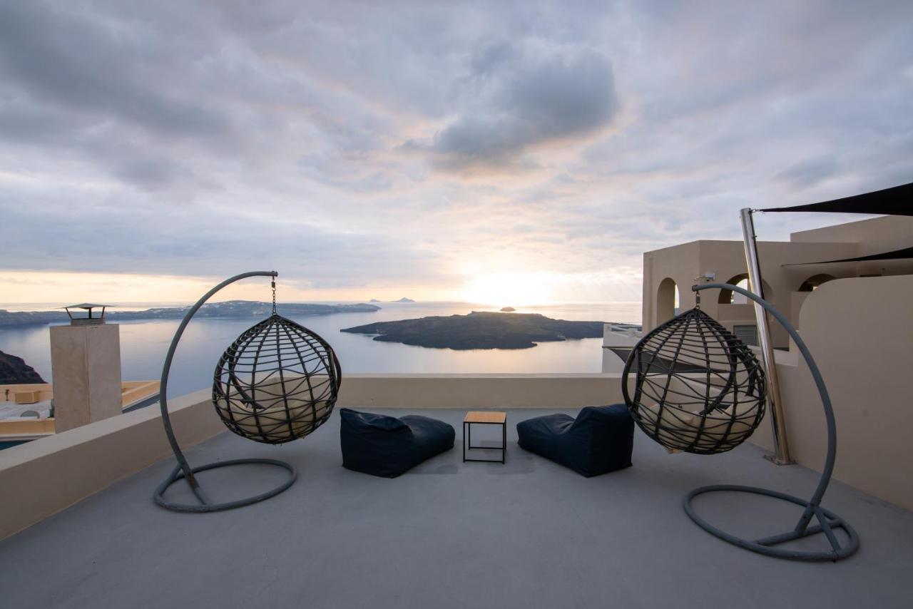 Aparthotel Caldera Cliff Illusion Fira  Exterior foto