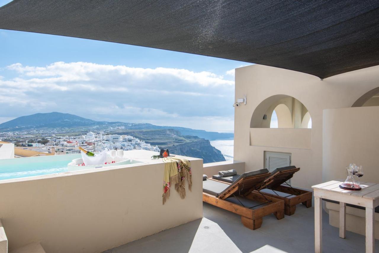 Aparthotel Caldera Cliff Illusion Fira  Exterior foto